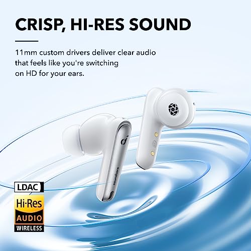 undefined Soundcore by Anker Liberty 4 NC Noise Cancelling Earbuds, 98.5% Noise Reduction, Adaptive Noise Cancelling to Ears and Environment, Hi-Res Sound, 50H Battery, Wireless Charging, Bluetooth 5.3 の商品画像 3
