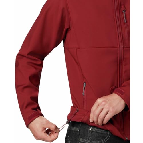 Image of Columbia Men Polyester Short Length Omni-Shield Ascender Softshell Hiking and Trekking Jacket