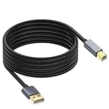 Le câble d'imprimante USB A utilise un conducteur en cuivre pur de haute qualité, un double blindage et une gaine en PVC durable, un maillage en coton épais, minimise les interférences électromagnétiques et les interférences radio, rend la transmission de données plus stable. Le câble renforcé peut résister à plus de 10 000 tests de flexion, ce qui rend le câble plus durable, plus robuste et prolongeant la durée de vie. Les produits sont soumis à des tests rigoureux pour garantir la vitesse et la stabilité des produits.