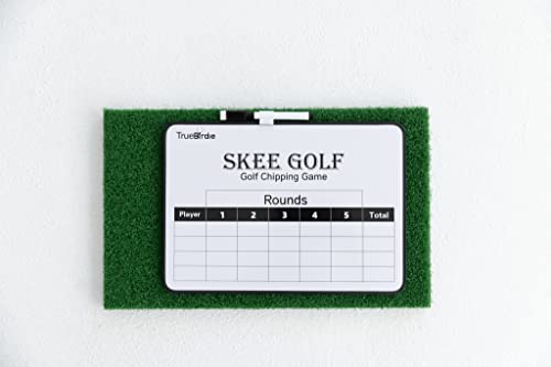 Golf Chipping Game – 6Ft X 4Ft Backyard Game For Indoor Or Outdoor – Chipping Mat, Target, Scoreboard And Velcro Golf Practice Balls For Adults (Skee Golf) #TOP5