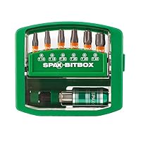 SPAX Montagekoffer, L-BOXX, groß, WIROX A9J, T-STAR plus, Senkkopf, 16 Abmessungen, 2446 Stück, inkl. BITcheck und Zollstock, 5000009161019 – Ansicht 2