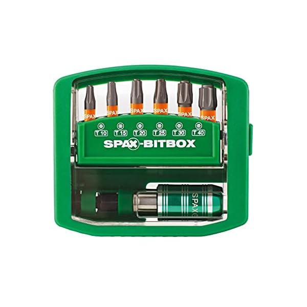 SPAX Montagekoffer, L-BOXX, groß, WIROX A3J, T-STAR plus, Senkkopf, 16 Abmessungen, 2446 Stück, inkl. SPAX BITcheck… – Bild 4