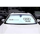 OYADM Car Windshield Sun Shade - Blocks UV Rays Foldable Sun Visor Protector, Sunshade to Keep Your Vehicle Cool Damage Free,for Audi