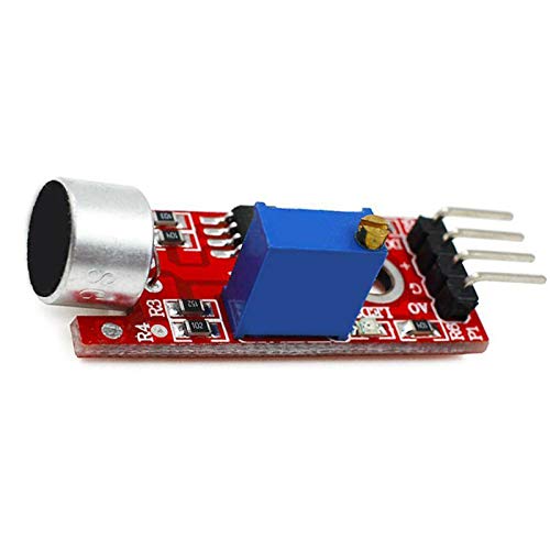 Sensor de microfone, SENRISE 5 peças de sensor de detecção de som - Módulo de detecção de sensor de