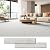 GreenFullHouse Peel and Stick Floor Tile Vinyl Wood Plank 18-Pack 27 Sq.Ft, White Oak, Rigid Surface Hard Core Easy DIY Self-Adhesive Flooring