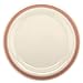 G.E.T. Enterprises NP-10-OX 10.5" Narrow Rim Plate (Qty, 12), Melamine, Ivory (Pack of 12)