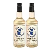 Top Hat East India Quinine Tonic Syrup - 5 times the Natural Quinine of Tonic Water - Make Tonic at