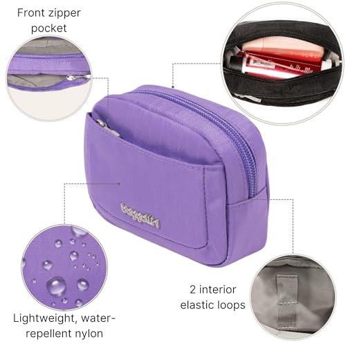 Image of Baggallini Women's Pocket Cosmetic - Lightweight Bag - Travel Essentials Makeup Organizer Mini