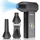 Compressed Air Duster, 180000RPM Electric Air Duster, Rechargeable Cordless Air Blower with 3-Gear Turbo Fan, Canned Air Alternative for Keyboard, PC, Computer, Car, Home & Outdoor Use