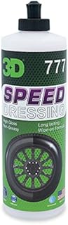 3D Speed Tire Shine - Long Lasting, High Shine, Easy Application - Non-Greasy Water Based Protectant 16oz.