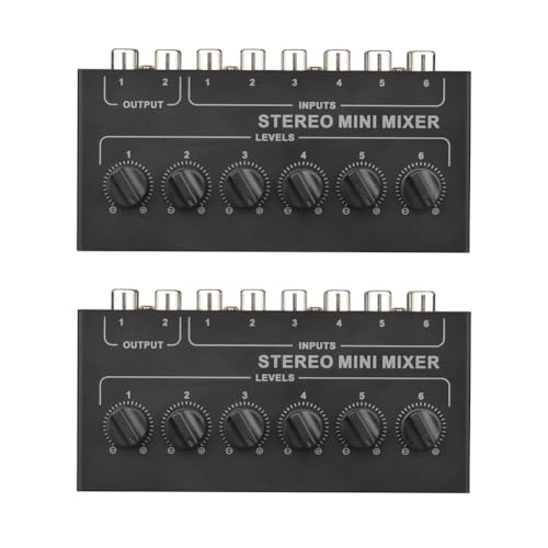 BYSL 2X 600 ~j XeI 6 `l pbVu ~LT[ |[^u I[fBI ~LT[ 6 In 2 Out XeI fBXgr[^[ {[ Rg[