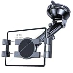 Coolpow Tablet Holder for Car ipad Holder for Car【Wind+Dash】Suction Cup ipad Mount for Truck Stand【360°】Tablet Car Mount soporte para tableta para auto for All 4.7"-12.9" Apple iPad Samsung Galaxy Tab