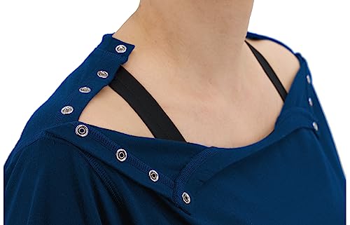 Post Shoulder Surgery Shirt - Men's - Women's - Unisex Sizing Blue - Thumbnail 6