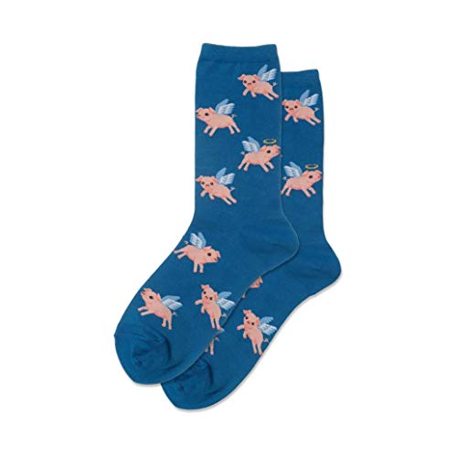 Hotsox Flying Pig Socks 1 Pair