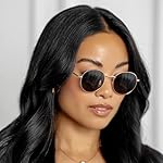 WearMe Pro - Reflective Lens Round Trendy Sunglasses - Image 5