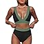 Black Green Colorblock