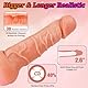 Einstellbare Strap On Dildo Harness, 22CM 2-in-1 männlichen Masturbator, Adult Sex Toy, Love Dolls männlich erweitert und verdickt Dildo, Pocket Vagina, Tight Buttocks, Sex Caretaker