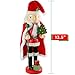 Ornativity Christmas Santa Claus Nutcracker - Holiday Wooden Xmas Nutcracker Santa Figure Home Decoration 13.5