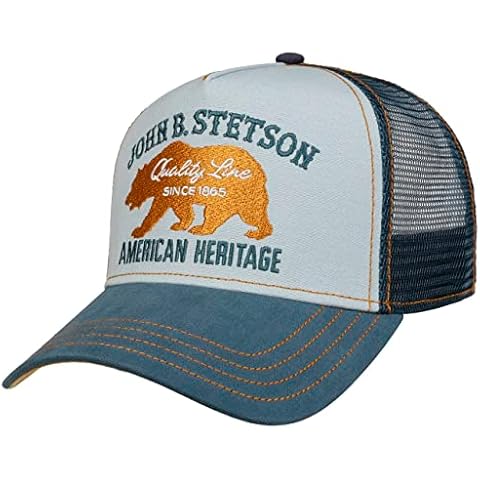 Stetson Blue Trucker Cap Bear 7751101 Cover