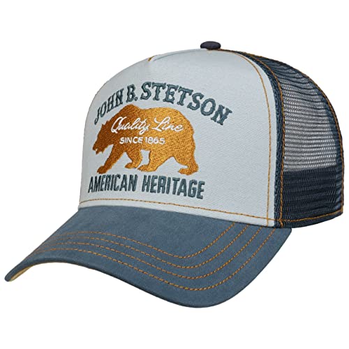 STETSON Ricamo // Il ricamo alla moda sul davanti dimostra che questo berretto di alta qualità è del marchio cult Stetson