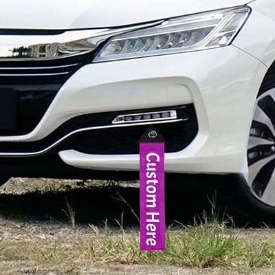 Custom Racing Tow Strap Banner, Customizable Nylon Decorative Pull Rope for Cars, Trucks & SUVs, Automotive Exterior Styling for Drift, Off-Road & Vehicles, Personalized Text & Logo Available