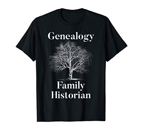 Genealogy Gifts for Family Tree Historian Ancestry Research T-Shirt