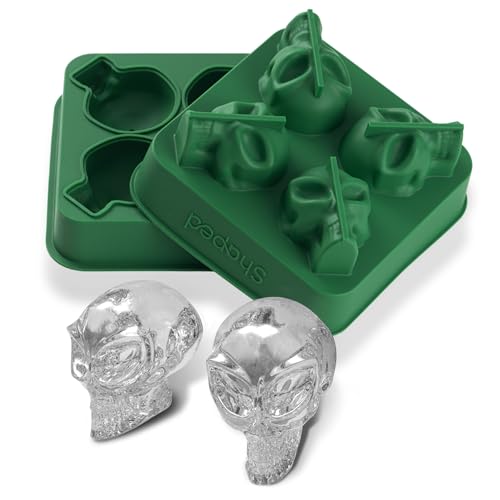 Molde de silicona para cubos de hielo figura Alien