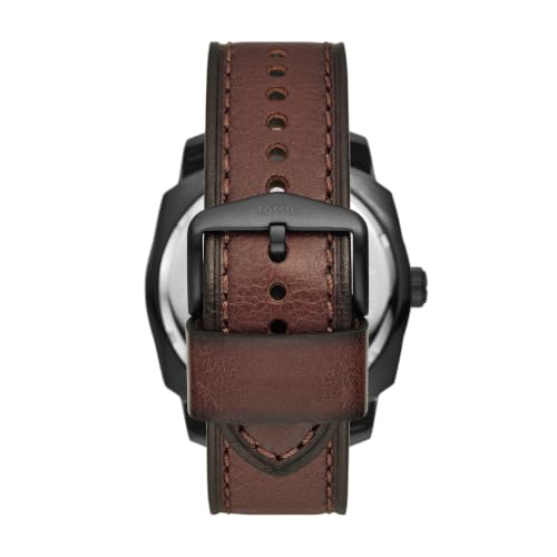 Image of Fossil Men's Watch, Machine Quartz Stainless Steel Three-Hand Watch for Men