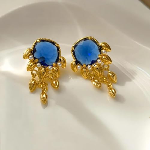 Boucles d'oreilles stud drop mariage légères anti-allergies