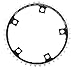 BBB Chainring RoadGear BCR-11S black-silver (Size: 39T)