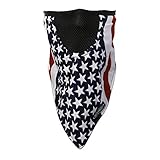Schampa Facefit Facemask (American Flag, Hook & Loop)