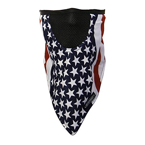 Schampa Facefit Facemask (American Flag, Hook & Loop)