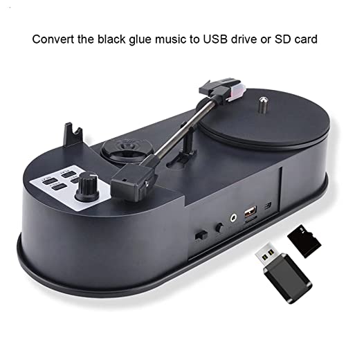 ZXCVB Mini Tourne-Disque Vinyle, Platine Vinyle Professionnelle rétro, 33/45 TR/Min, convertisseur vers Carte MP3 TF/USB… - Les Beatles, Paul McCartney, John Lennon, RIngo Starr, George Harrison ZXCVB Mini Tourne-Disque Vinyle, Platine Vinyle Professionnelle rétro, 33/45 TR/Min, convertisseur vers Carte MP3 TF/USB… – Image 6