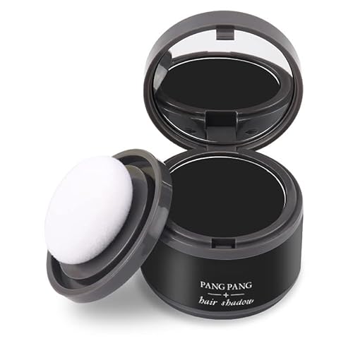 Youthcolor Hair Shading Powder, Hairline Shadow Powder, Hair Building Fibers Hairline Powder, Waterproof Hair Shading Powder, Magical Fluffy Thin Hair Powder, Hairline Powder (5#Black) #TOP1