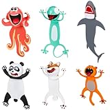Zonon 6 Pieces Wacky Bookmarks...