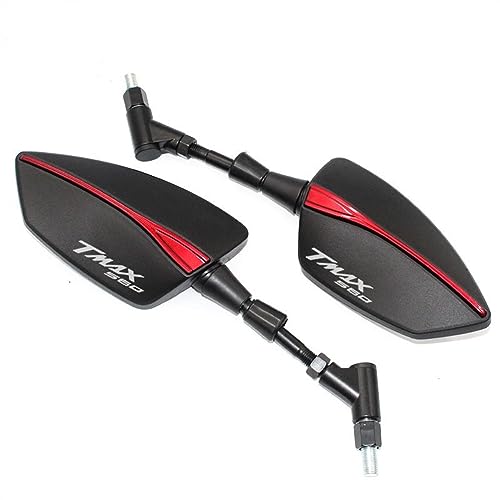 �ɓK������ T-MAX 560 TMAX560 �I�[�g�o�C�̃o�b�N�~���[�hῃ~���[�o�C�N�A�N�Z�T���[�T�C�h�~���[(Red)