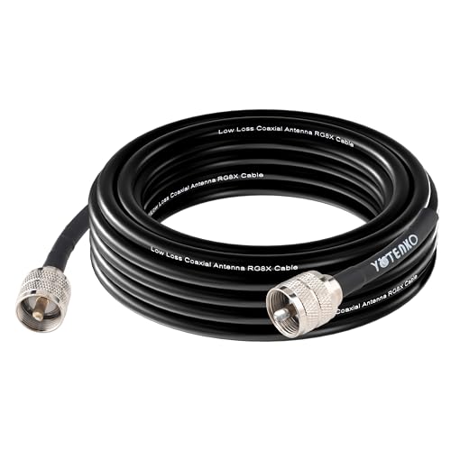 Câble coaxial RG8X PL259 résout les pertes SWR de votre poste radio CB