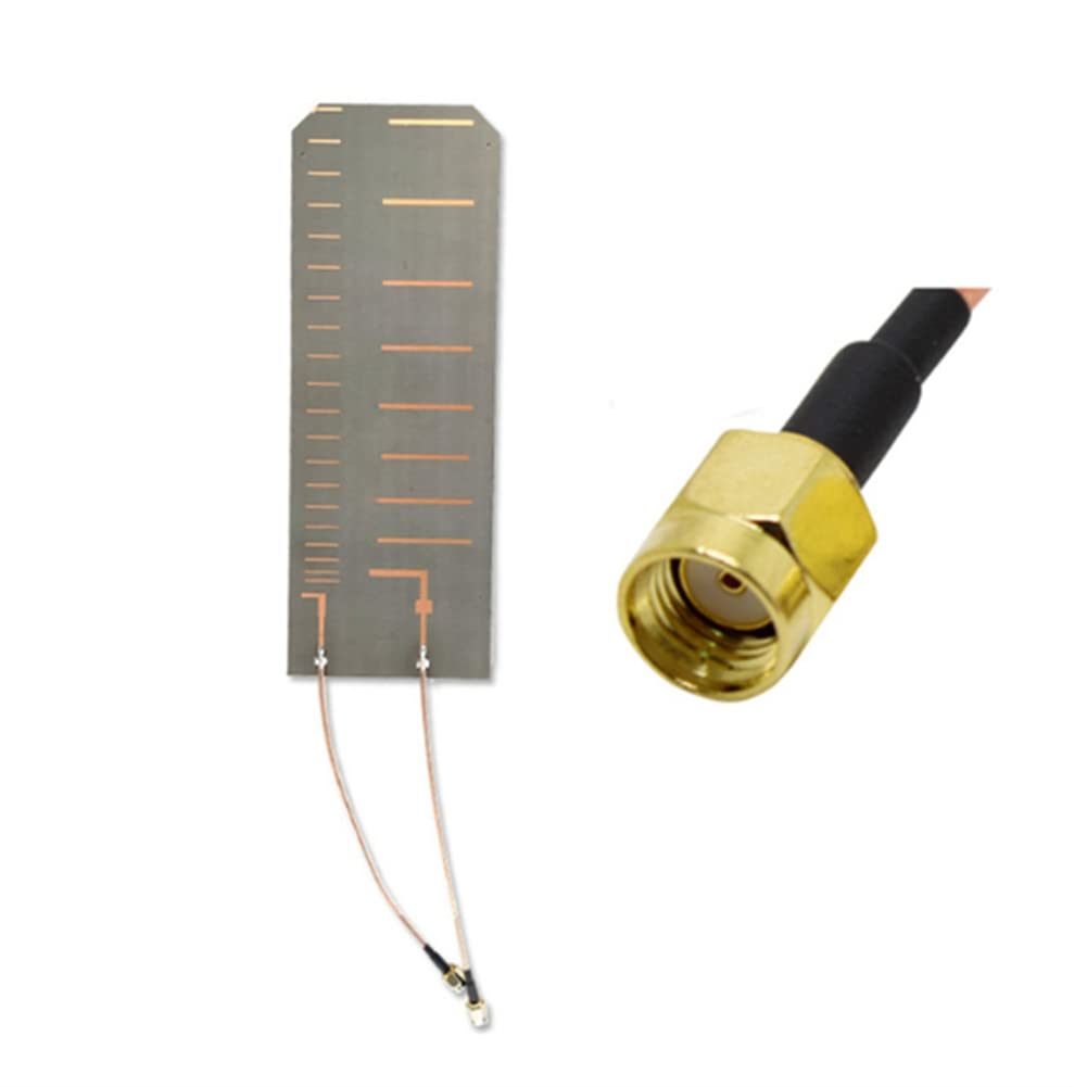 2.4G Directionnel Antenne 5.8G Carte PCB Haute Fréquence 5G 16DBi Gain SMA Connecteur WIFI Réception À Distance (RP SMA Male)