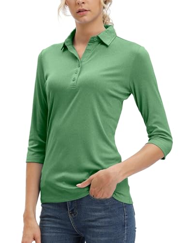Polo pour femme contre la transpiration et les coups de soleil protection UPF 50+