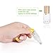 MUB Roller Bottle-3ml/0.1OZ Mini Square Glass Essential Roller Bottles with Stainless Steel Roller Balls for Perfumes and Lip Balms With 2 Sliver Funnels,Christmas Day Gift (pack of 10)