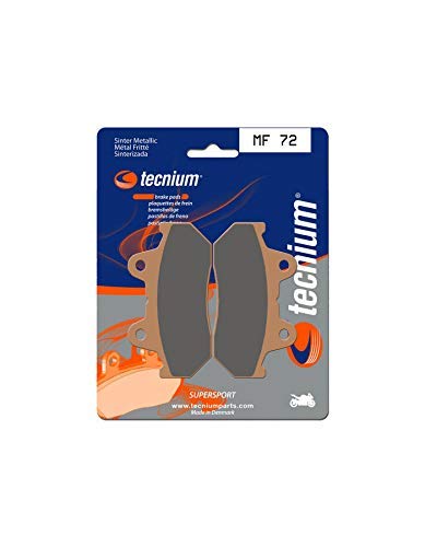 Plaquettes de frein MF72 TECNIUM métal fritté contre l'usure rapide