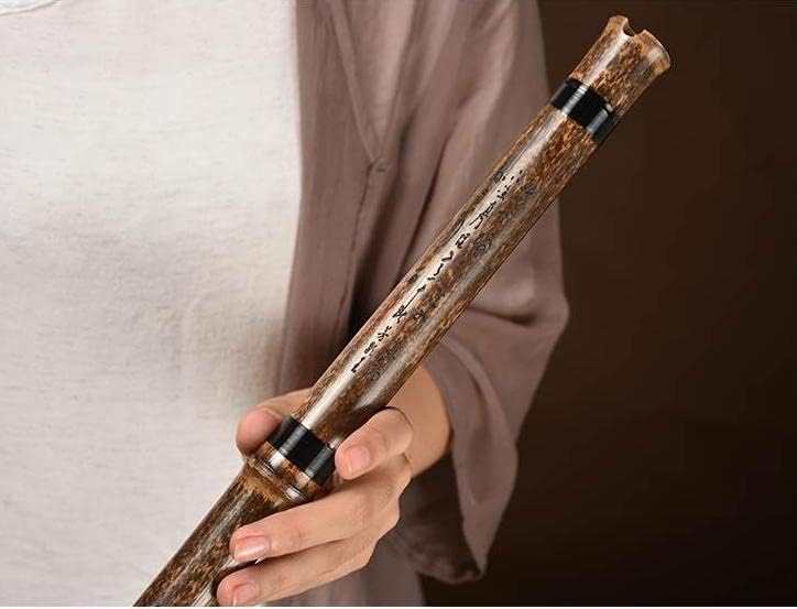 LANDTOM Concert/Collective Level Purple Bamboo Xiao Flute - (Right-Handed) (8 hole of F)