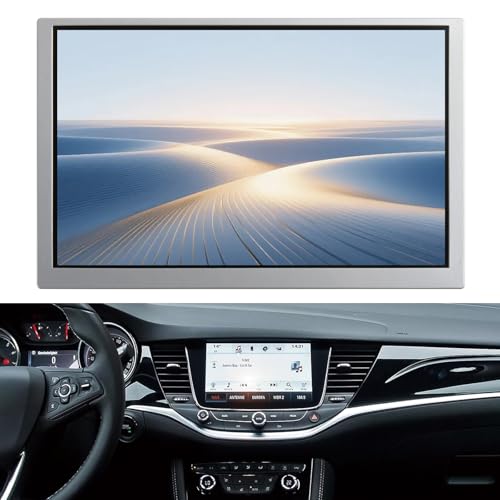 AGCUT LQ080Y5DZ10 Écran LCD pour Opel Astra K MK7 2015-2020 Ecran Replacement pour Vauxhall Navi 900 LQ080Y5DZ10 LCD Display Affichage Panneau de Verre avec...