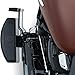 Kuryakyn 7508 Motorcycle Foot Control Component: Driver Floorboard Extension Spacers with Bolts for 2018-19 Harley-Davidson Softail Motorcycles, Gloss Black