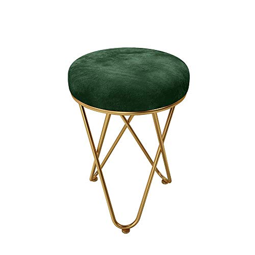 Taburete de maquillaje verde