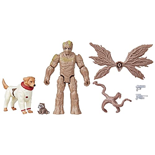 Marvel Hasbro Guardians of The Galaxy Vol. 3 - Groot, Cosmos and Baby Rocket, Guardians of The Galaxy Vol. 3' Action Figures, Baby Rocket Cosmo