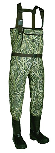 Allen Company Cattail Bootfoot Neoprene Chest Waders, Mossy Oak Blades Camo