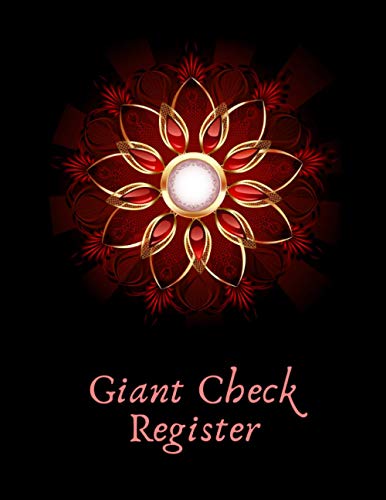 Giant Check Register: Check Book Register & Debit Card Ledger | 8.5x11 Giant Check Register: Check Book Register & Debit Card Ledger | 8.5x11