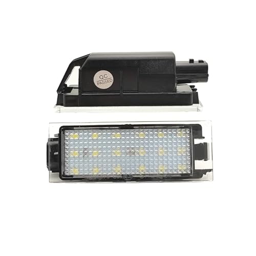 Luz LED para placa de matrícula para viajar de noche con Megane 3