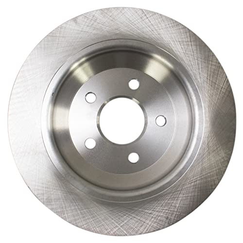 TRQ Rear Brake Pad and Rotor Set Ceramic Compatible with 2021 Ford Bronco Sport 2020-2021 Escape Lincoln Corsair by TRQ - Image 9